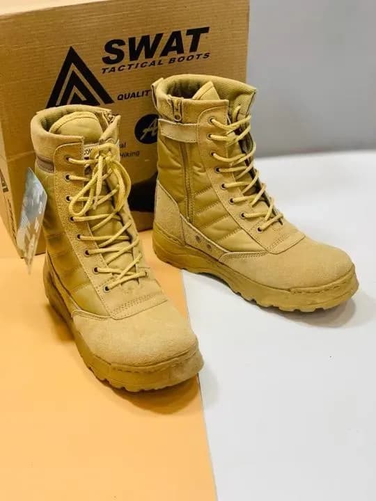 Men's SWAT Tactical Boots – Beige