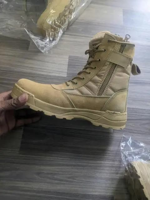 Men's SWAT Tactical Boots – Beige